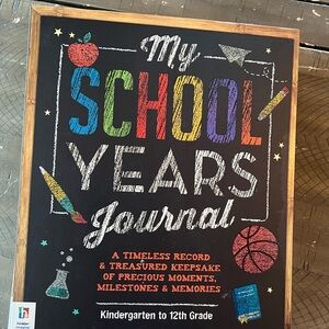 My School Years Journal by - Multicolor
